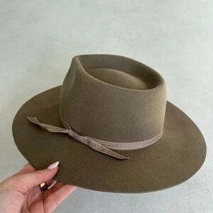 Lack of Color the Zulu fedora hat in Moss